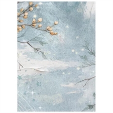 Stamperia A6 Rice Paper Backgrounds - Secret Diary